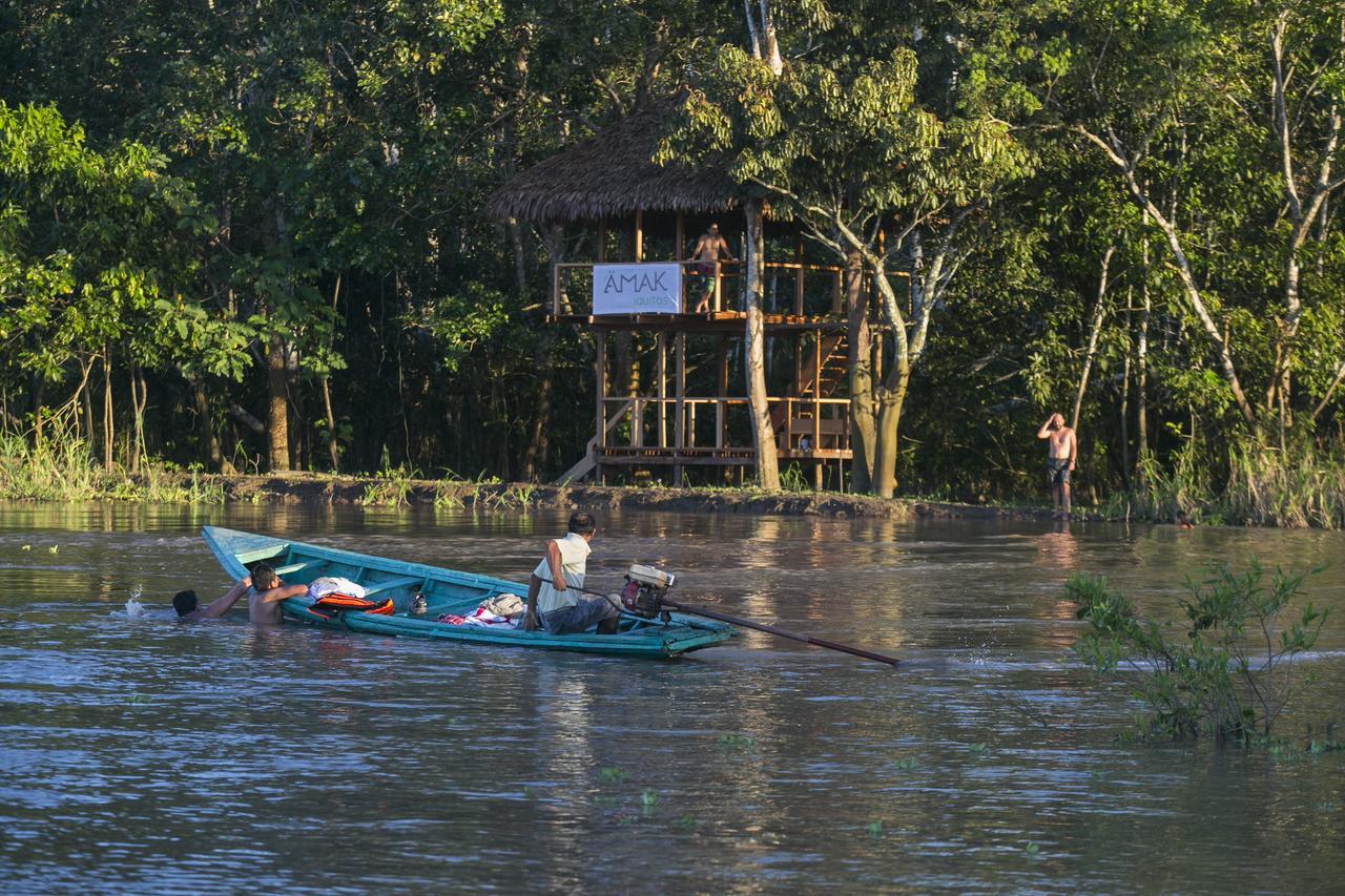 Amak Iquitos Ecolodge Santa Clara エクステリア 写真