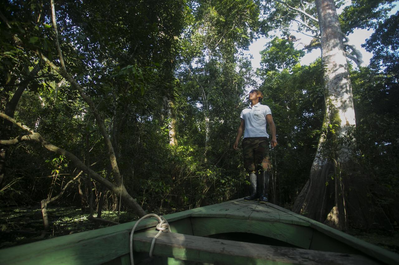 Aemak Iquitos Ecolodge Santa Clara エクステリア 写真